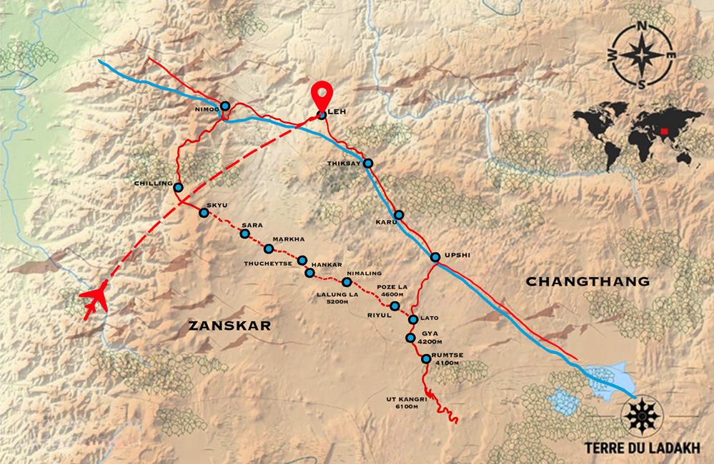 Carte Mount UT Kangri